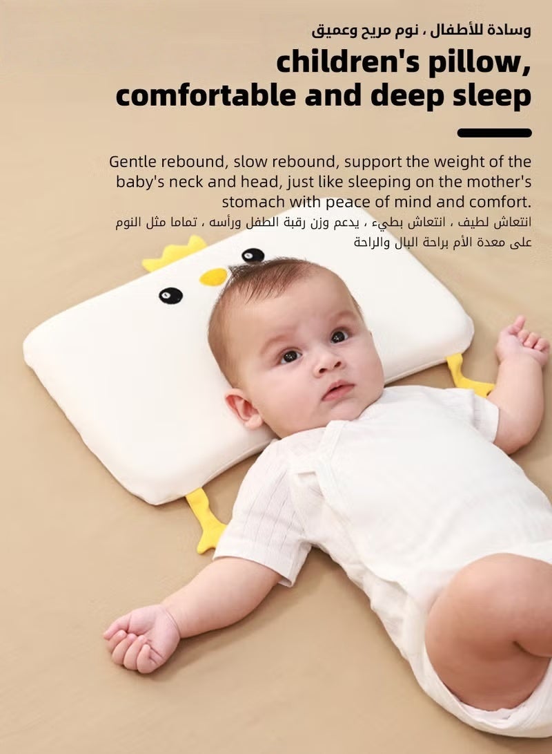 HOOKOR Baby Nursing Sleeping Pillows, Toddler Pillows for Sleeping, Kids Spine Protection Pillows, Soft Infant Pillows for Sleeping, Ergonomic Design, Especially for Children Aged 0-3 Years - Image 2