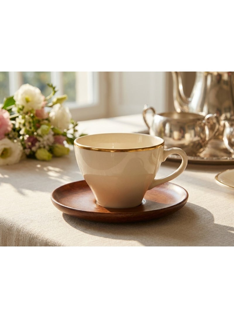 Ariane - Premiuim Cup Non Stackable - 20cl - Mokka Artisan Coast Porcelain - Image 3