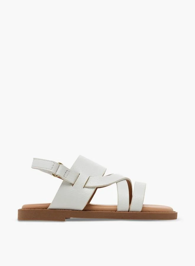 جونيورز Girls Hook & Loop Sandals