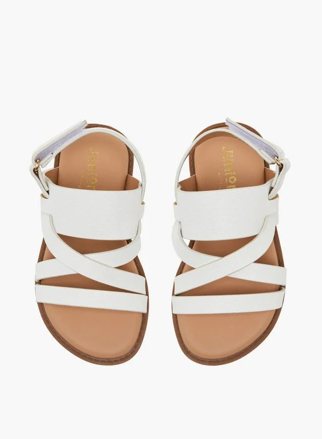 جونيورز Girls Hook & Loop Sandals