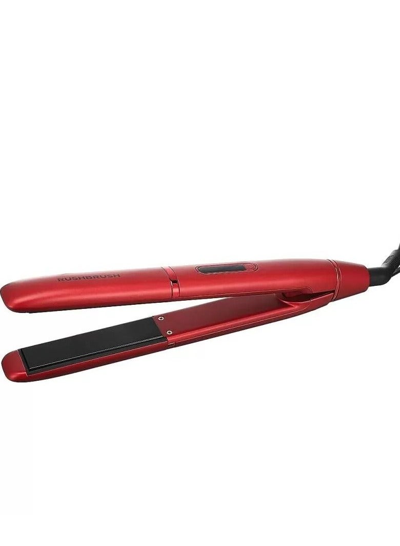 Rush Brush X1 Lite Straightener 230 C , 5 heat level , Ceramtic - Red - Image 3