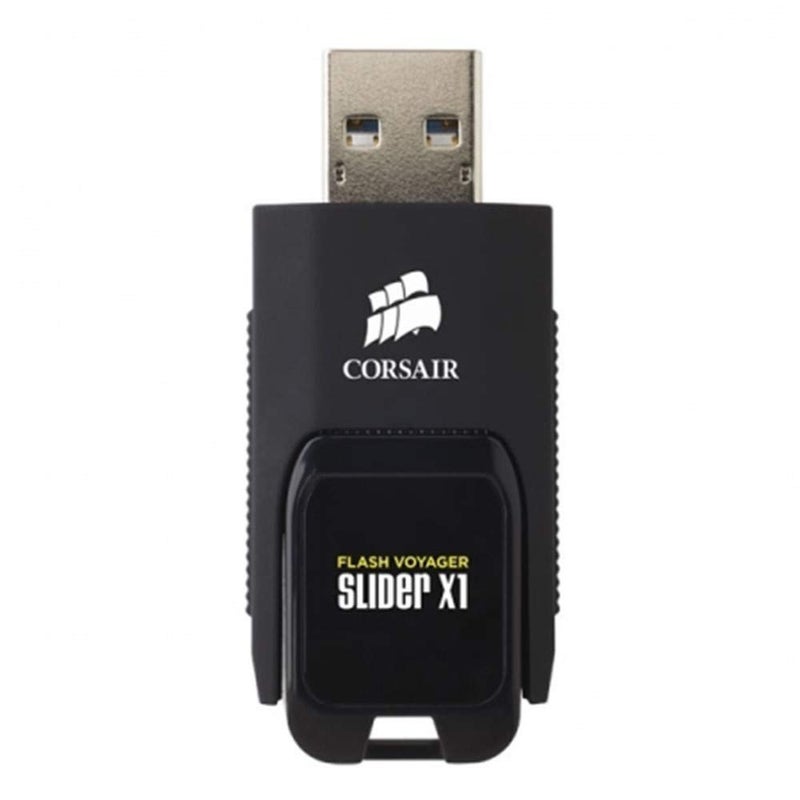 Corsair CMFSL3X1-64GB Flash Voyager Slider X1 64GB USB 3.0 Flash Drive - Image 2