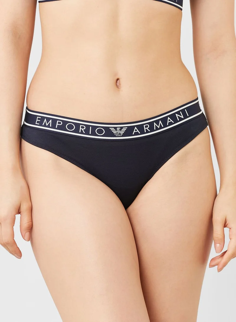 EMPORIO ARMANI 2 Pack Logo Waistband Brief Set
