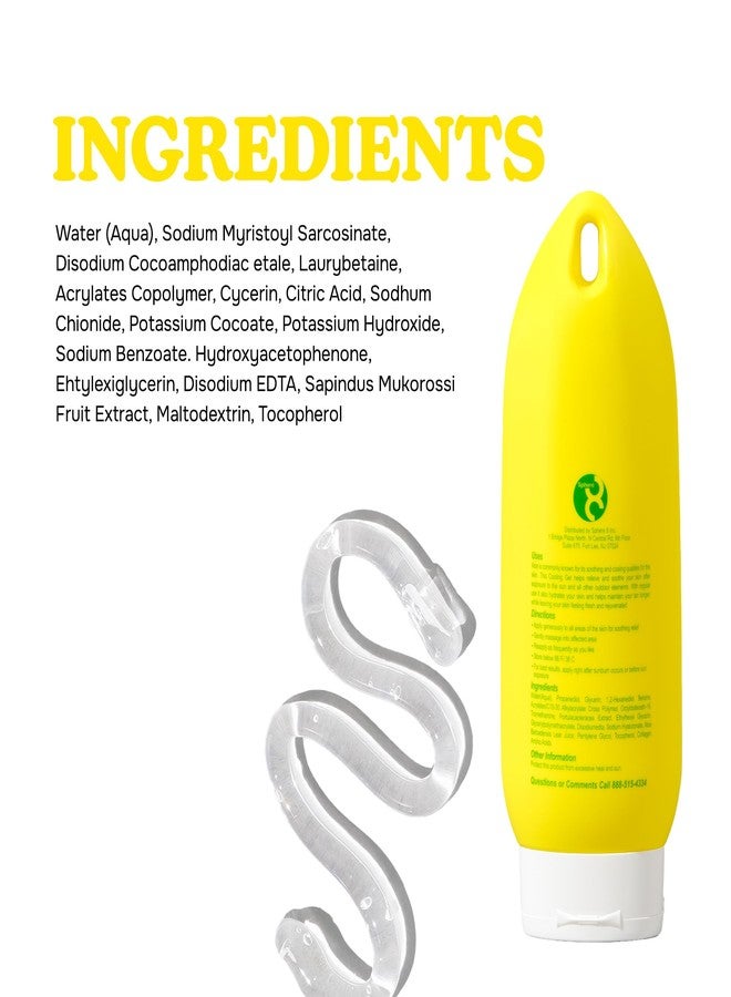 LIFEGUARD After Sun Aloe Gel - Cooling and Soothing Aloe Gel for After Sun Care and Sunburn Relief, Instant Hydration and Moisturizer, Lightweight Texture - 8 fl. oz. - Image 4