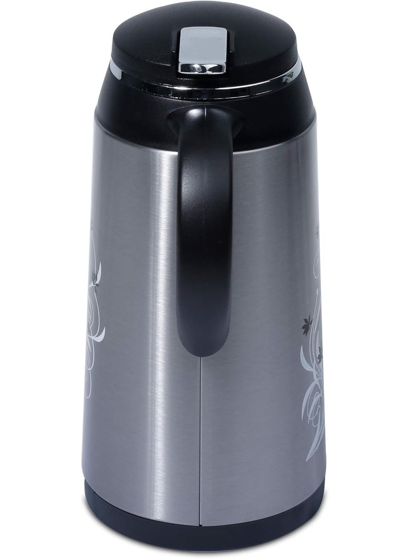 هومواي هوم واي - ترمس/قارورة حرارية، معزولة بجدار مزدوج بتفريغ الهواء، مناسبة للمشروبات الساخنة والباردة، مانعة للتسرب، تصميم مناسب للسفر والتخييم والنزهات - HW1183 (1.6 لتر) - Image 4