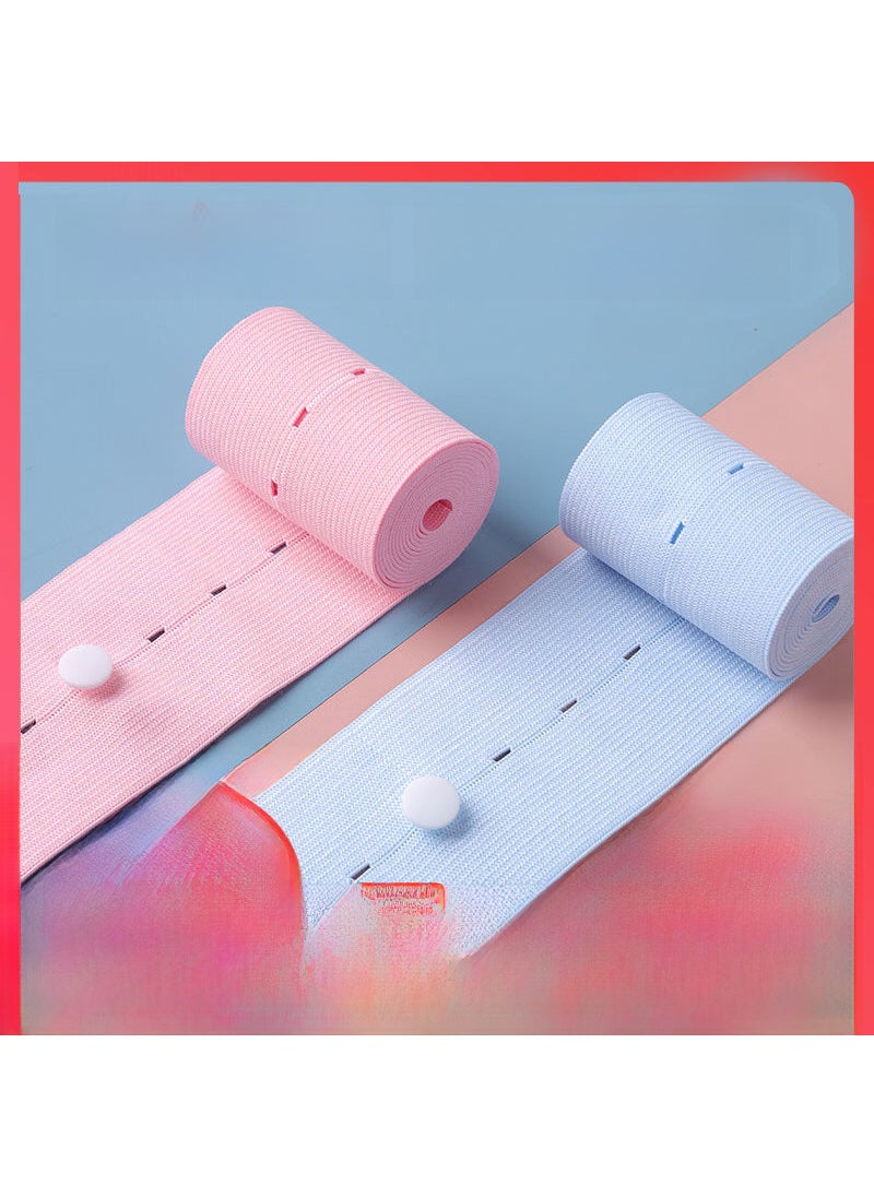 Generic Hospital Grade Fetal Heart Monitor Straps 2-Pack 6*130Blue + pink + storage bag (with packaging) Blue + pink + storage bag (with packaging) 