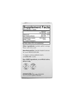 BioGaia Kids Immune Active with L. Reuteri  Vitamin D Orange 60 Probiotic Chewable Tablets  - Image 2