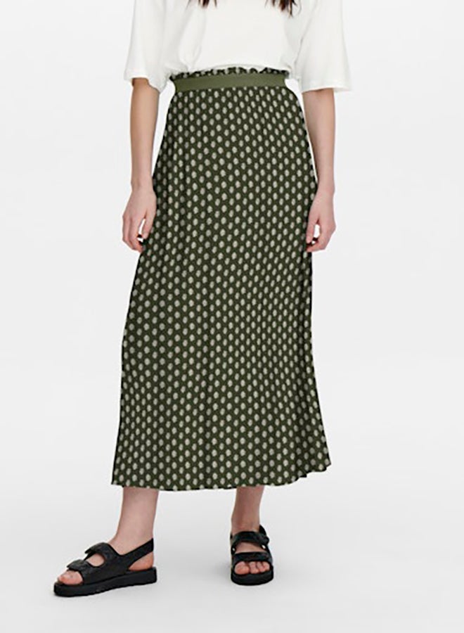ONLY ONLY Womens Venedig AOP Life Long Skirt Woven  - Image 2