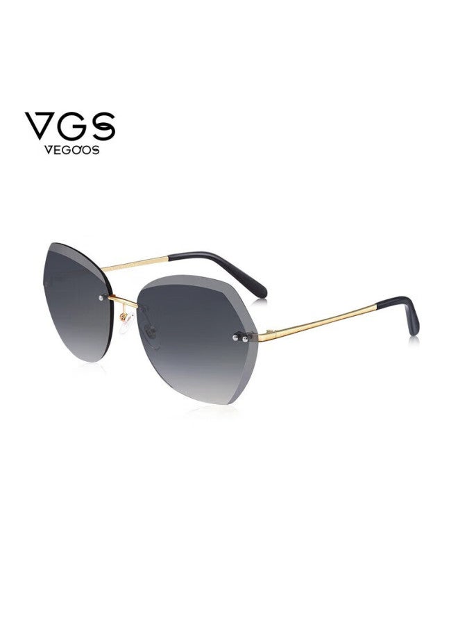 Vegoos Lightweight Frameless Sungl Women Fashion Nylon Trendy Sungl Driving Gl 3193 - Image 1