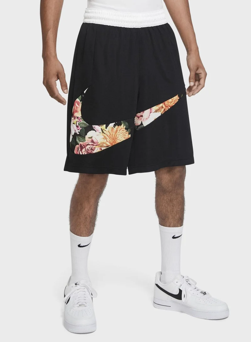 Nike Floral Logo Shorts
