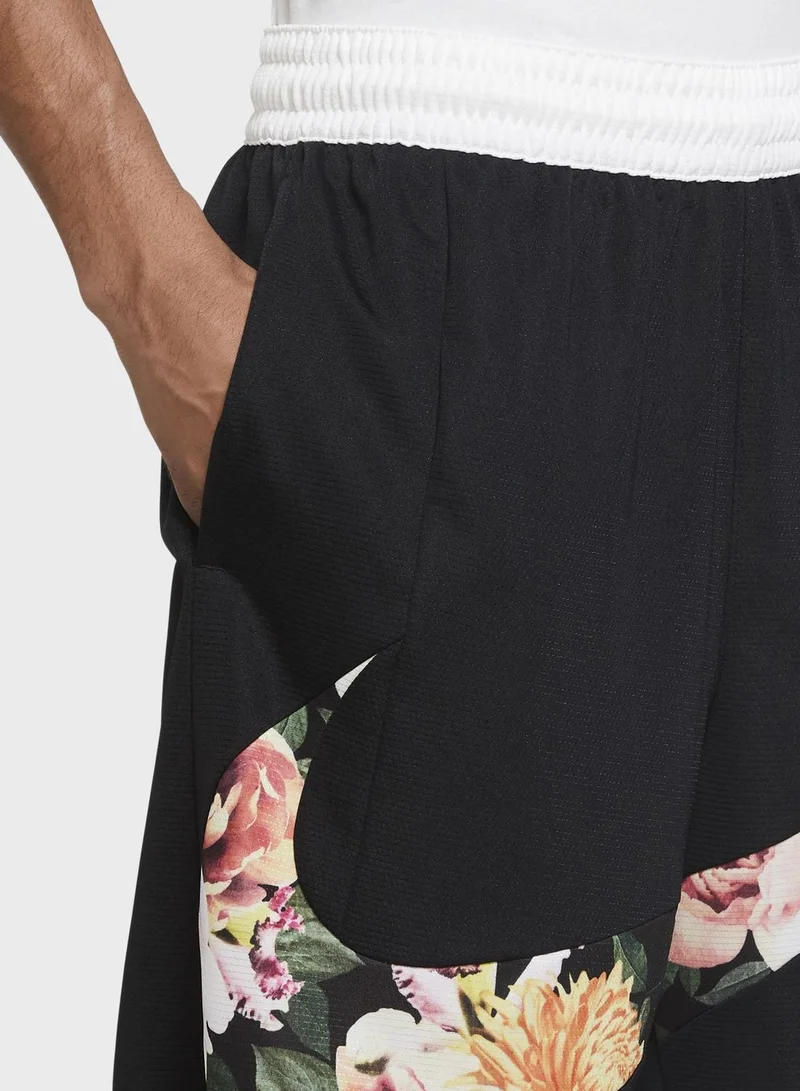 Nike Floral Logo Shorts