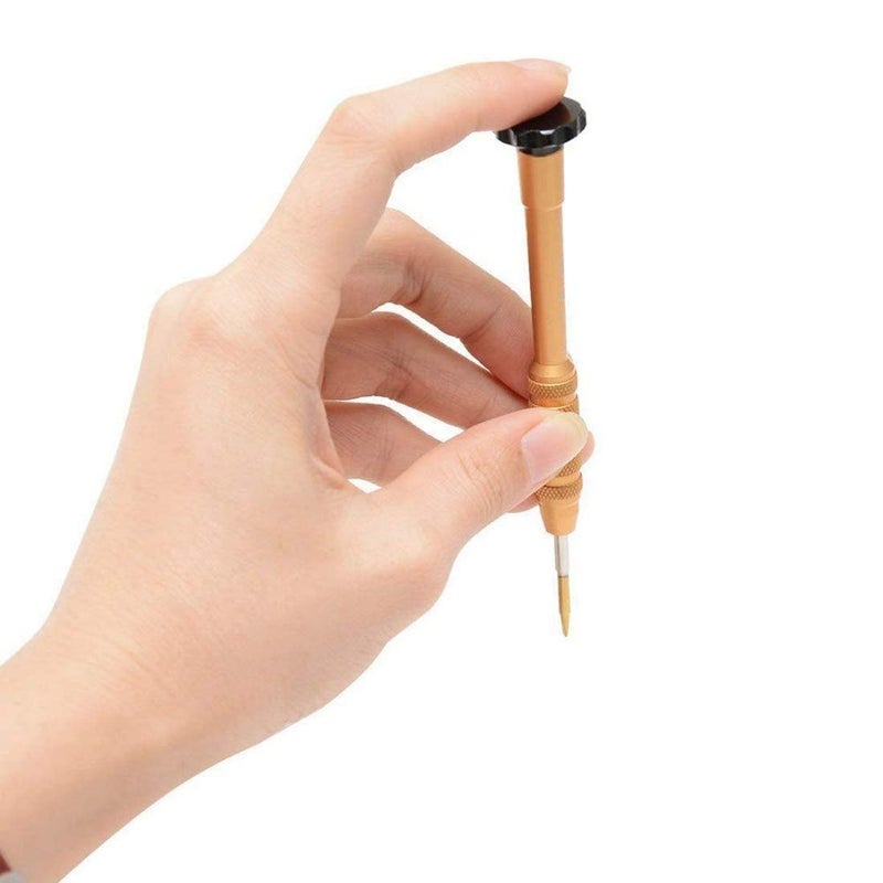 DIY Crafts DIY Crafts Pack Of 1 Pc, Multi Black, Y Tip Y000 (Y Tip) Tri-Point Triwing Y Shape Magnetic Screwdriver Disassembling Tool for Smartph(Pack Of 1 Pc, Multi Black)  - Image 3