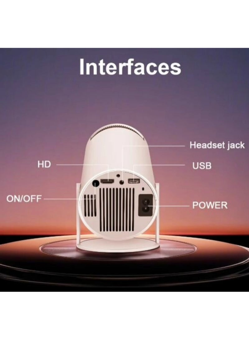 YOSHOOT Y05 Projector CPU: 3326 | RAM: 1GB | ROM: 8GB Resolution: 1280 × 600P | Brightness: 120 ANSI Lumens - Image 3