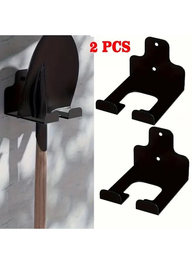 Heavy Duty Metal Wall Mounted Lawn Mower Hanger With Adjustable Hooks Quality Black - Image 5