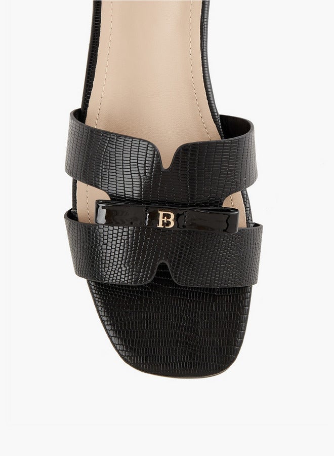 Flora Bella By Shoexpress Bow Accent Slip-On Flat Sandals - Image 5