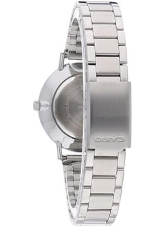 CASIO Casio LTP-VT01D-7BUDF Stainless Steel Round Analog Water Resistant Watch for Women - Silver  - Image 2