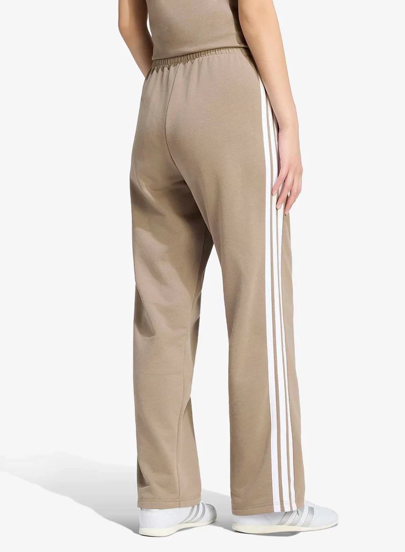 Adidas 3-Stripes Open Hem French Terry Joggers