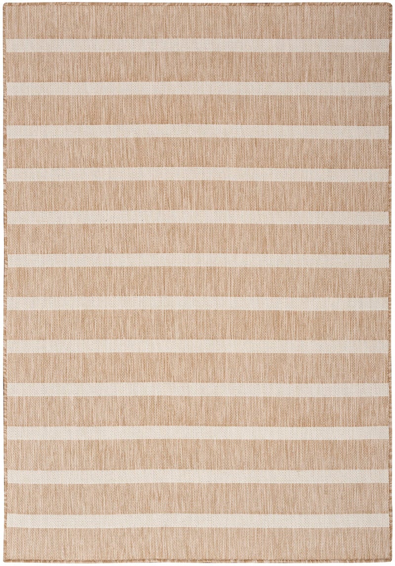 Nourison Home Positano Beige Ivory 4' x 6' Area Rug - Easy Clean, Non Shedding, Bed Room, Living Room, Dining Room, Kitchen (4' x 6') - Image 4