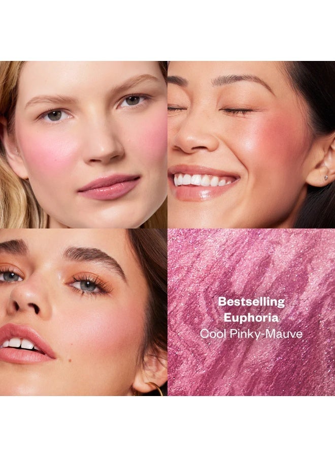كوساس Kosas Mini Blush is Life Trio Baked Dimensional Blush - Image 2