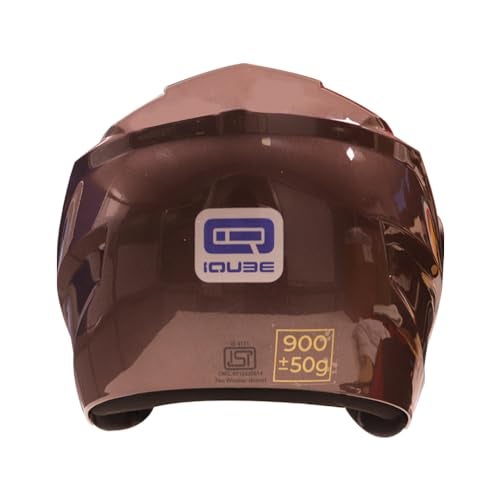 TVS Racing Iqube HF ARC Helmet Copper Bronze L - Image 5