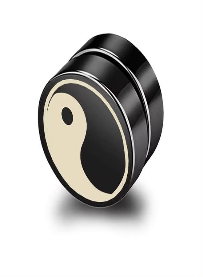 THE MEN THING HARMONIX - Magnetic Non-Piercing Pure Titanium Steel Studs Earrings for Men & Boys - Image 1