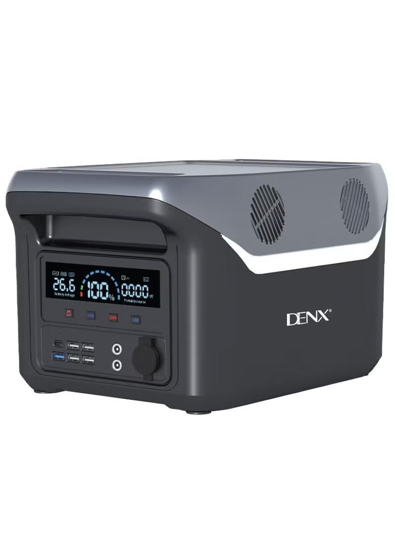 Denx 450W Portable Power Station – Travel-Friendly Energy Saving Power Supply with Outdoor Lights & Multi-Port Fast Charging - Image 4