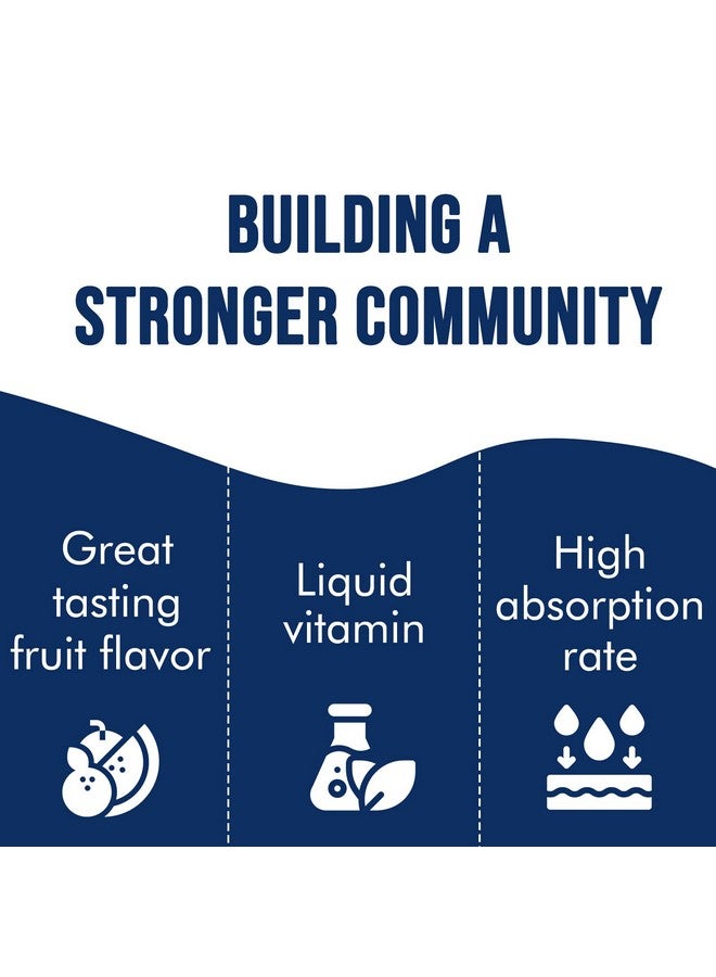 ويلجينيكس Wellgenix Immune Essentials - مكمل غذائي طبيعي 12 في 1 لدعم الجهاز المناعي - فيتامينات متعددة سائلة - يعزز الجهاز المناعي والصحة العامة للأطفال والكبار - بنكهة فاكهة بانش 32 أونصة - Image 5