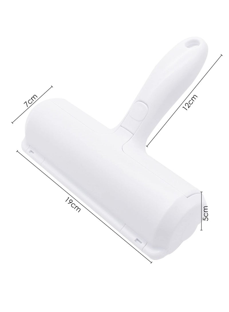 دايتويز بكرة إزالة شعر الحيوانات الأليفة - مزيل الوبر - أداة سهلة لجمع شعر الحيوانات الأليفة - مجرفة وفرشاة ذاتية التنظيف قابلة لإعادة الاستخدام - لتنجيد الأثاث - السجاد والفراش - Image 2