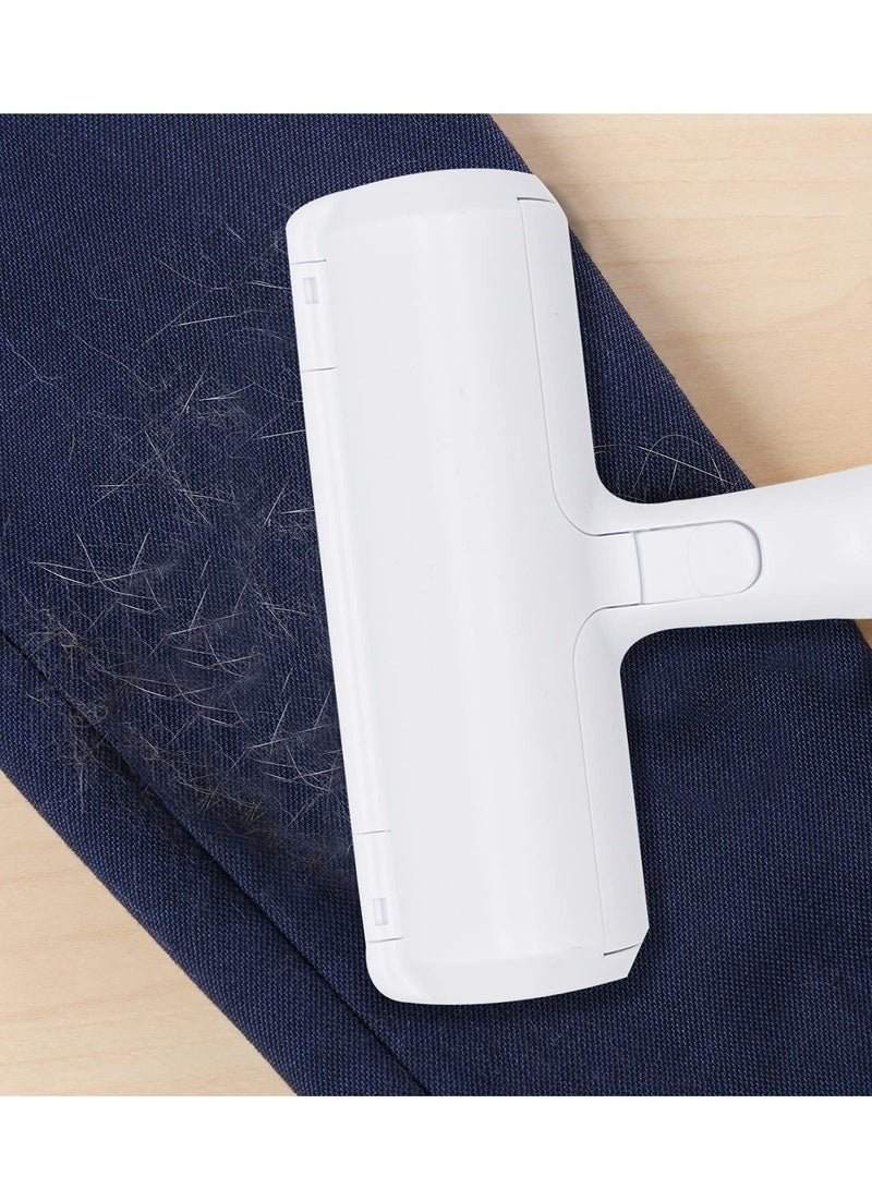 دايتويز بكرة إزالة شعر الحيوانات الأليفة - مزيل الوبر - أداة سهلة لجمع شعر الحيوانات الأليفة - مجرفة وفرشاة ذاتية التنظيف قابلة لإعادة الاستخدام - لتنجيد الأثاث - السجاد والفراش - Image 5