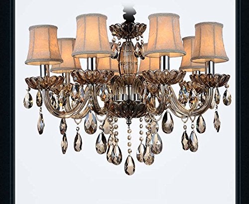 Fushing 20Pcs Chandelier Crystals, Clear Teardrop Crystal Chandelier Pendants Parts Beads, Hanging Crystals for Chandeliers (38mm, Clear) - Image 3