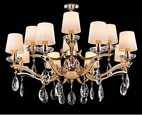 Fushing 20Pcs Chandelier Crystals, Clear Teardrop Crystal Chandelier Pendants Parts Beads, Hanging Crystals for Chandeliers (38mm, Clear) - Image 4