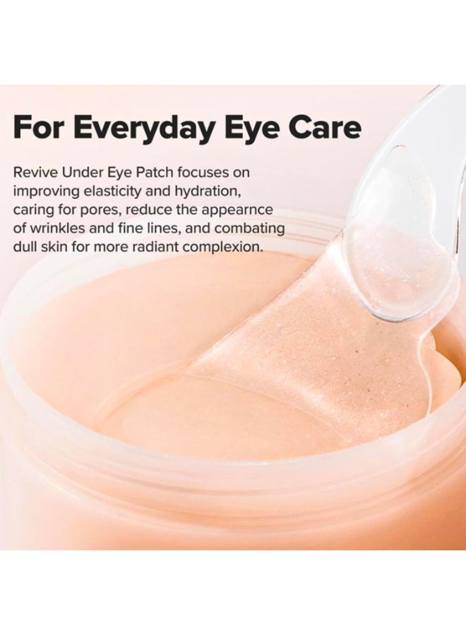 KOEC 60PCS Ginseng+Retinol Under Eye Masks for Puffy Eyes,Revive Under Eye Patches,Eye Patches for Dark Circles,Eye Bags Removal,Wrinkles,Niacinamide & Collagen,Revitalizing Eyes Care - Image 5