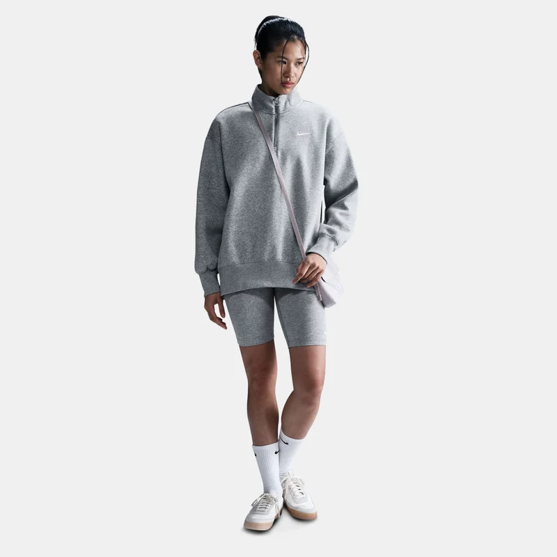 Nike Grey Women's Sportswear Phoenix Sweatshirt for Women | Best Price UAE