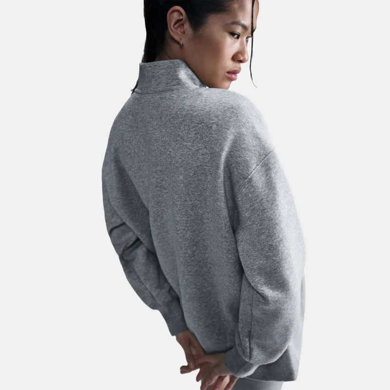 Nike Grey Women's Sportswear Phoenix Sweatshirt for Women | Best Price UAE