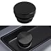 Kutyun Car Cigarette Lighter Plug Cover Aluminum Cigarette Lighter Socket Cover Cap Universal Waterproof Dustproof Plug Cover Fit for Car Power Port Outlet with Standard 12 Volt Power Source Black - Image 2