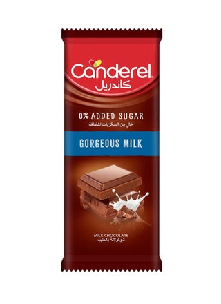 Gorgeous No Added Sugar Milk Chocolate