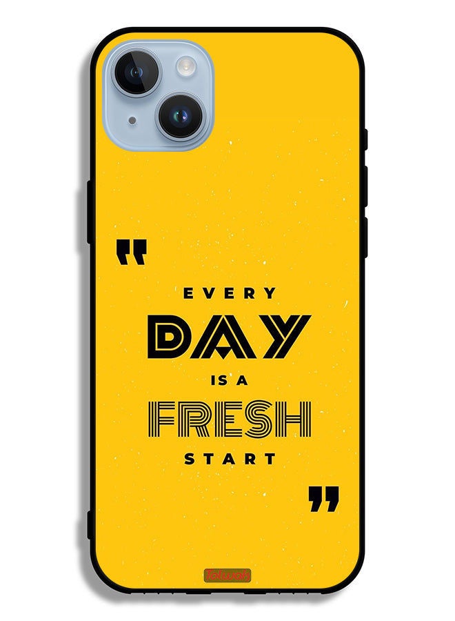 Tolwak حافظة حماية آبل آيفون 14 بلس كل يوم هو بداية جديدة - Image 2