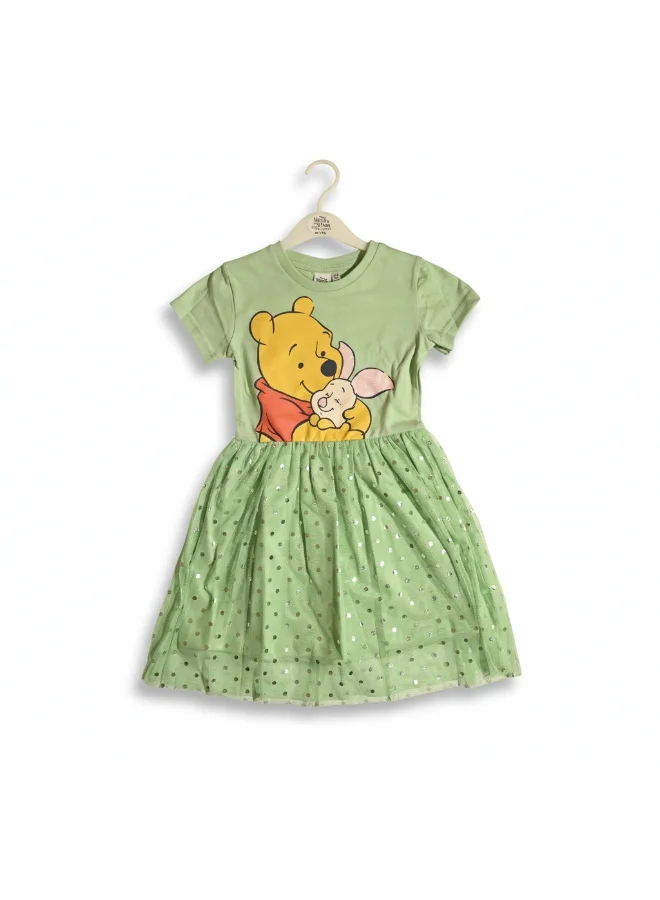 Winnie the Pooh WINNIE THE POOH - GIRL'S TULLE DRESS 100% COTTON | MESH 100% POLYESTER|