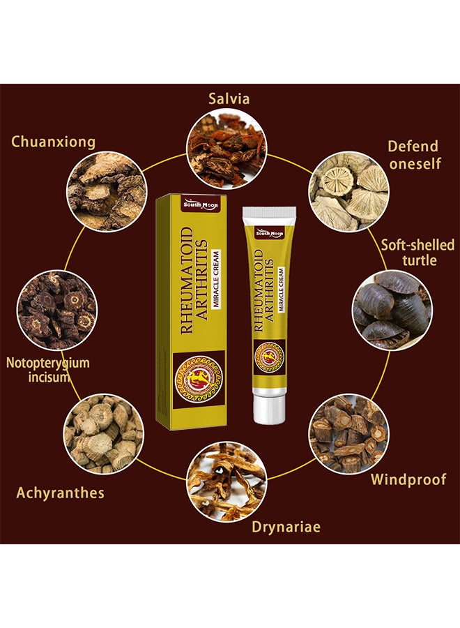 ساوث مون كريم معجزة التهاب المفاصل الروماتويدي كريم آلام المفاصل يخفف من داء الفقار العنقي، وخدر الألم في العمود الفقري القطني، وكريم موضعي لمفاصل الركبة - Image 2
