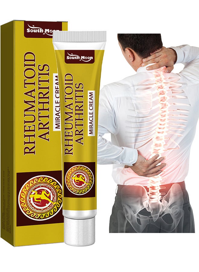 ساوث مون كريم معجزة التهاب المفاصل الروماتويدي كريم آلام المفاصل يخفف من داء الفقار العنقي، وخدر الألم في العمود الفقري القطني، وكريم موضعي لمفاصل الركبة - Image 1