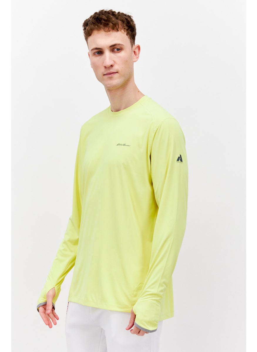 Men Crew Neck Long Sleeves Brand Logo T-Shirt, Green - pzsku/Z835A216B122E6ED78773Z/45/_/1733756012/bd9e8172-c015-4f59-9ef4-9b82f327e026