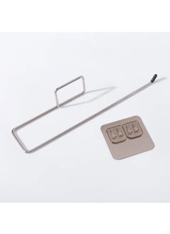justone choice justone choice Toilet Paper Holder Tissue roll Paper Towel Holder Stainless Steel Washable Stick Hook Rack Bathroom Storage Accessories Wall Mounted Pack of 1  - Image 4