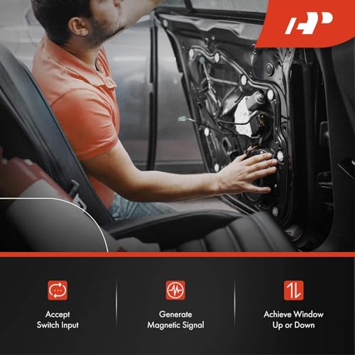 A-Premium Power Window Lift Motor Compatible with Toyota 4Runner Camry Celica Corolla Tacoma Chevrolet Prizm Geo LX450 Mitsubishi, with 7-Tooth, Replace# 8572012080 - Image 2