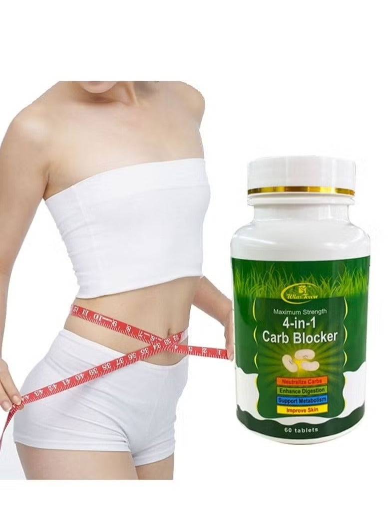Wins Town 4 in 1 Carb Blocker Tablet blood sugar tablets  - Image 1