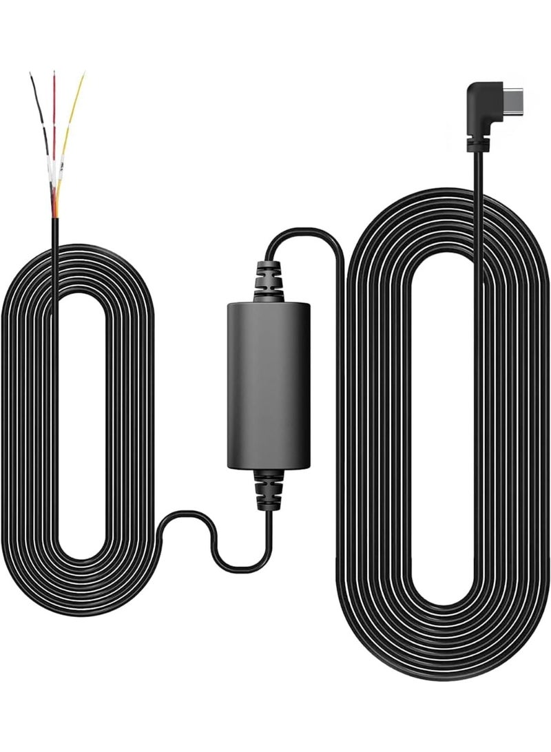Botslab Hardwire Kit Type C Exclusive for BOTSLAB Dash Cam G980H/G980H Pro/HK30 Pro/G500H Pro/V9H Muiti Channel Dash Cam for Cars - Image 1