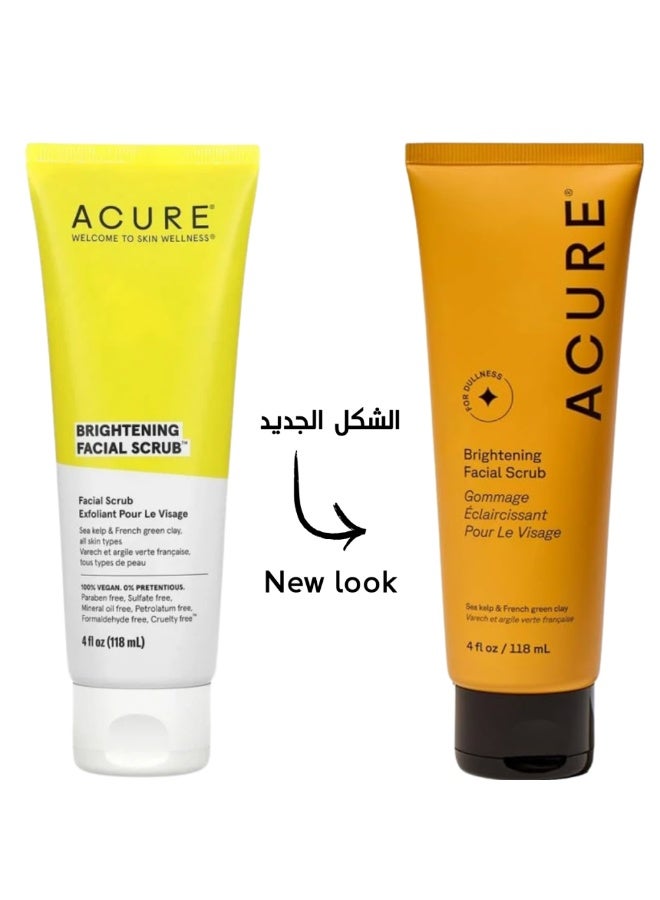 ACURE Brightening Facial Scrub 118ml - Image 2