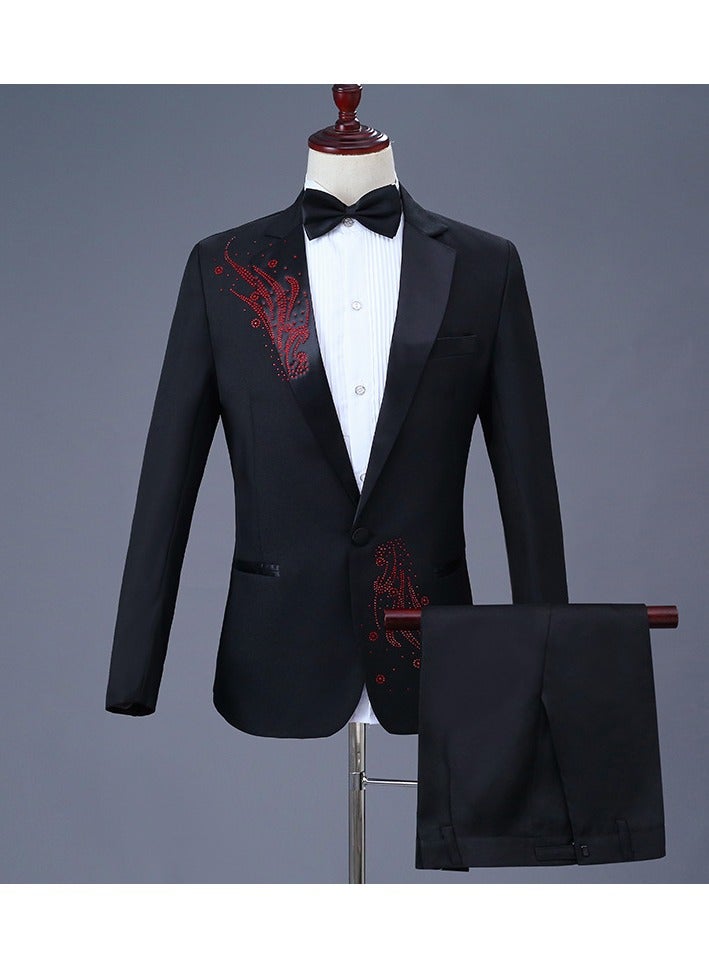 KUYING New Fashionable Slim Fit Suit Set  - Image 1