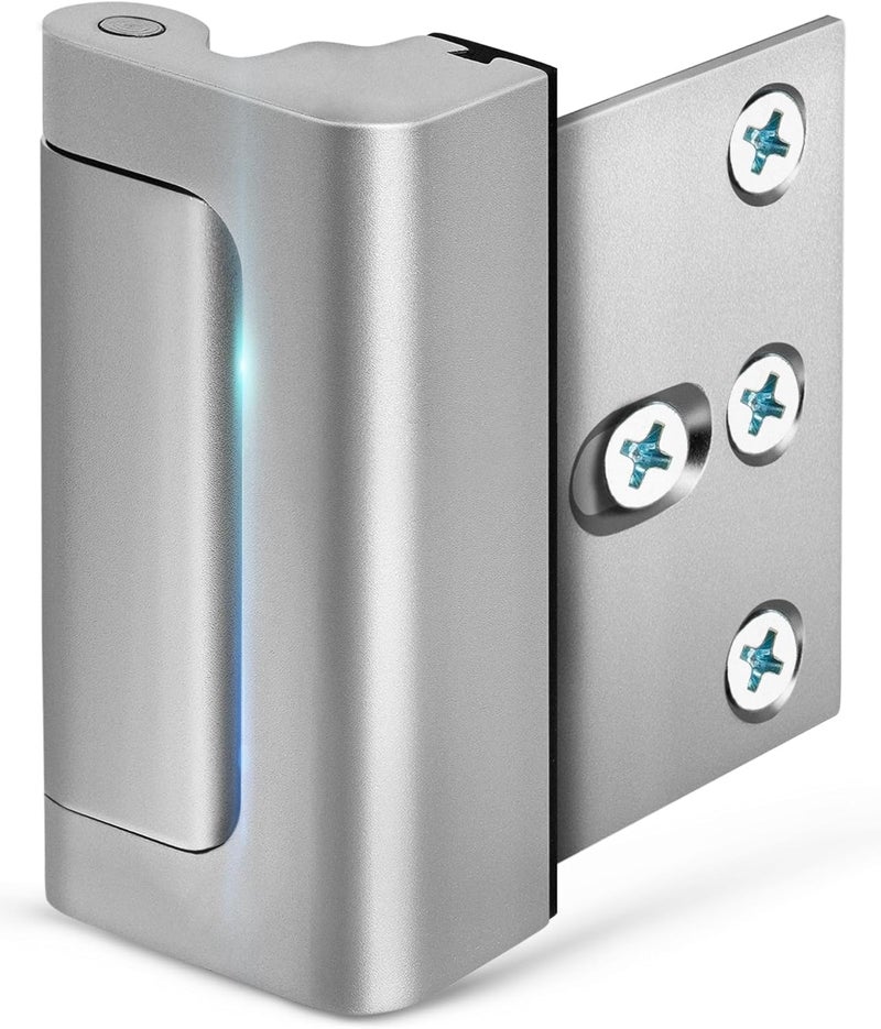 Ever Plus Home Security Door Lock for Kids Safety, Childproof Door Reinforcement Lock for Front Door Withstand 800 lbs for Inside Swinging Door, Upgraded Metal Child Safety Door Latch Lock Defend Home - Image 1