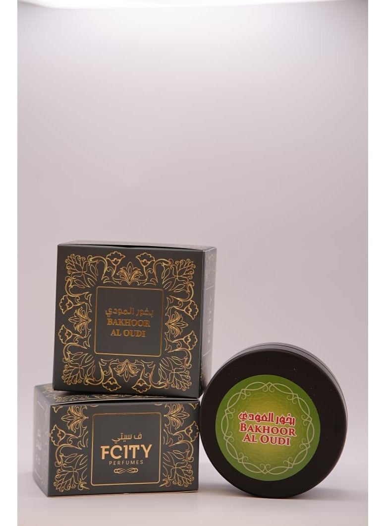 FCITY بخور العودى – بخور العود واللبان الفاخر – عطر منزلي عربي طويل الأمد للمجلس – 60 جم