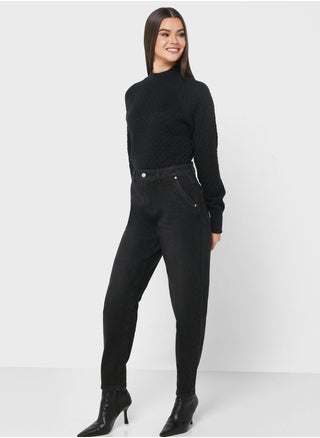 High Waist Mom Jeans - pzsku/Z835ABA568D6EB5A8222EZ/45/_/1704889127/6dc3c271-fbc0-46df-9eca-2dfe3a8cae60